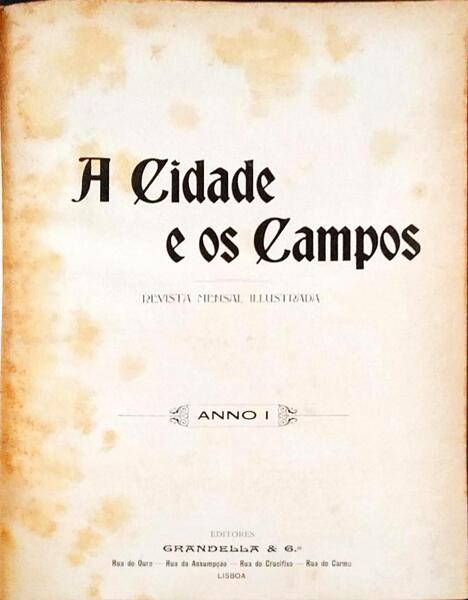 A CIDADE E OS CAMPOS.