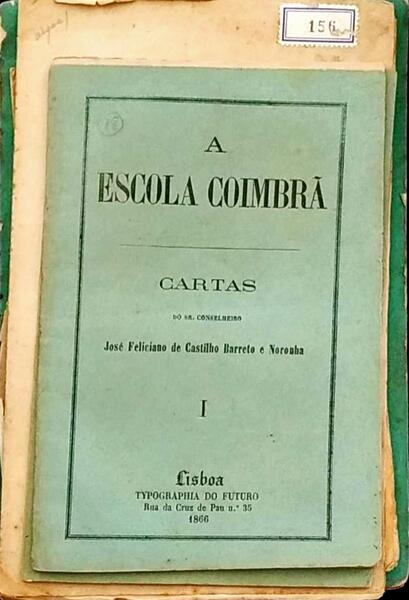 A ESCOLA COIMBRÃƒ. CARTAS I, II.