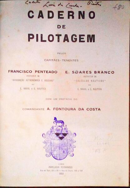CADERNO DE PILOTAGEM.