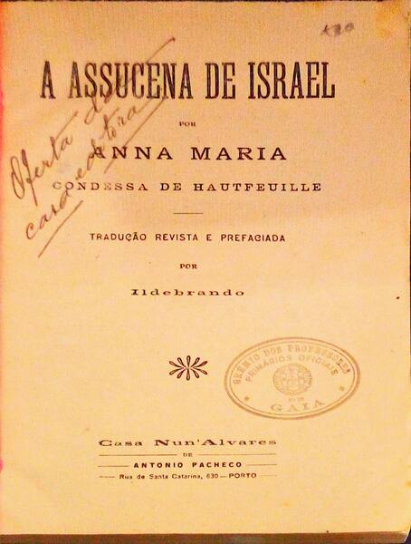 A ASSUCENA DE ISRAEL.