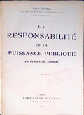 LA RESPONSABILITÃ‰ DE LA PUISSANCE PUBLIQUE.