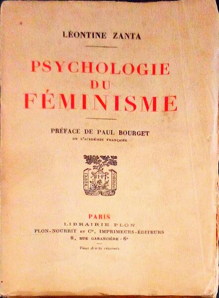 PSYCHOLOGIE DU FÃ‰MINISME.