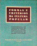 FORMAS E CRITÃ‰RIOS DA EDUCAÃ‡ÃƒO POPULAR.