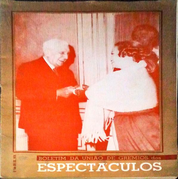 BOLETIM DA UNIÃƒO DE GRÃ‰MIOS DOS ESPECTÃCULOS.