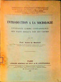 INTRODUCTION A LA SOCIOLOGIE.