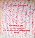 CATÃLOGO DOS MANUSCRITOS DA BIBLIOTECA MUNICIPAL DE BEJA.