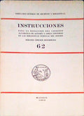 INSTRUCCIONES PARA LA REDACCION DEL CATALOGO ALFABETICO DE AUTORES Y OBRAS ANONIMAS.