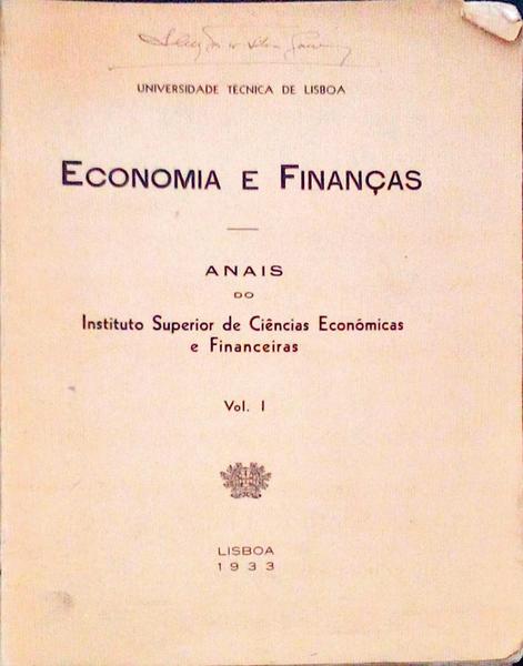ANAIS DO INSTITUTO SUPERIOR DE CIÃŠNCIAS ECONÃ“MICAS E FINANCEIRAS.