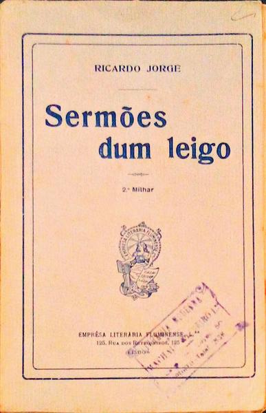 SERMÃ•ES DE UM LEIGO.