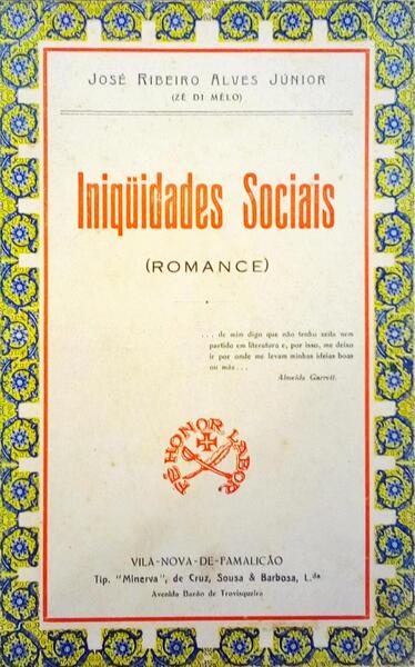 INIQUIDADES SOCIAIS.