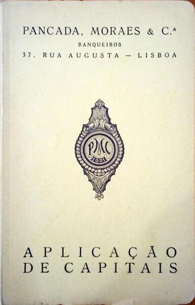 APLICAÃ‡ÃƒO DE CAPITAIS. 1951.