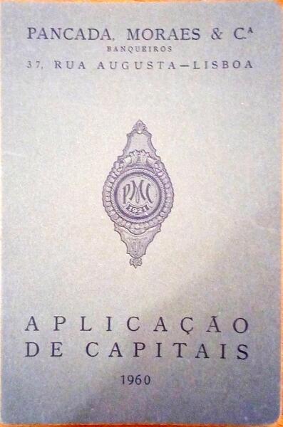 APLICAÃ‡ÃƒO DE CAPITAIS. 1960.