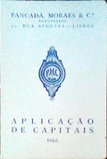 APLICAÃ‡ÃƒO DE CAPITAIS. 1966.