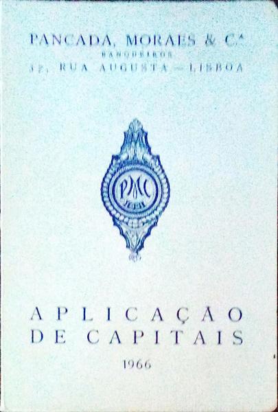 APLICAÃ‡ÃƒO DE CAPITAIS. 1966.