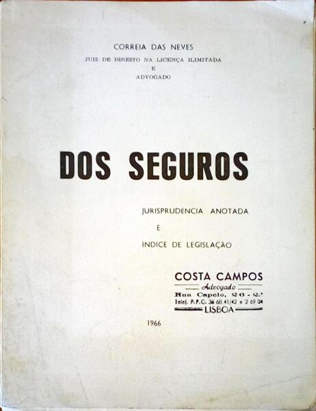 DOS SEGUROS.