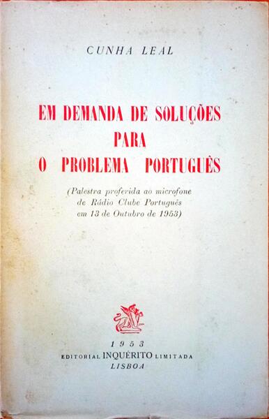 EM DEMANDA DE SOLUÃ‡Ã•ES PARA O PROBLEMA PORTUGUÃŠS.