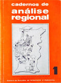CADERNOS DE ANÃLISE REGIONAL.