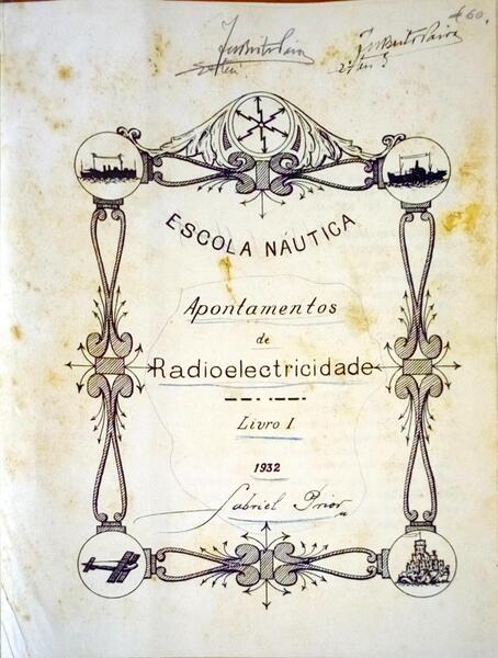 APONTAMENTOS DE RADIOELECTRICIDADE.
