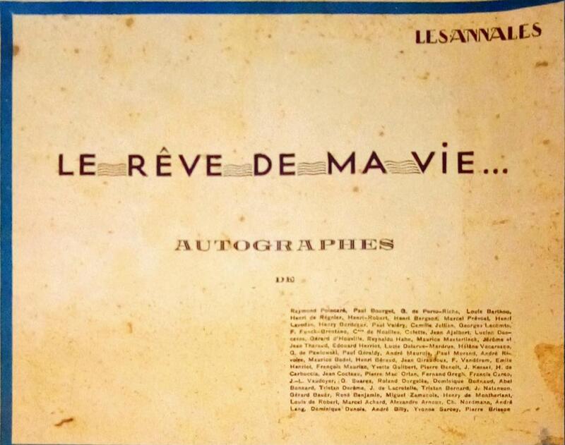 LE RÃŠVE DE MA VIE...