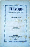 FERNANDO. COMEDIA-DRAMA EM QUATRO ACTOS.