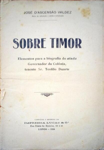 SOBRE TIMOR.