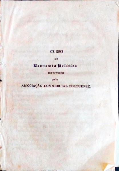 CURSO DE ECONOMIA POLITICA.