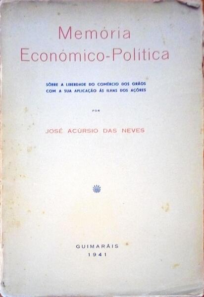 MEMÃ“RIA ECONOMICO-POLÃTICA.