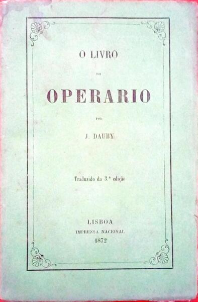 O LIVRO DO OPERARIO.
