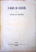 DUQUE (O) DE SALDANHA E O CONDE DE THOMAR.