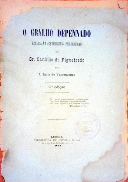 O GRALHO DEPENNADO.