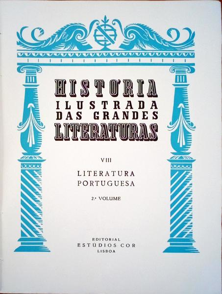 HISTÃ“RIA DA LITERATURA PORTUGUESA.