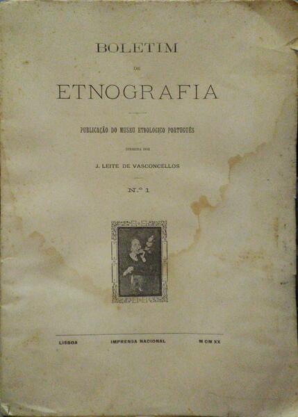 BOLETIM DE ETNOGRAFIA.
