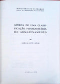 ACERCA DE UMA CLASSIFICAÃ‡ÃƒO FITOSSANITÃRIA DO ARMAZENAMENTO.