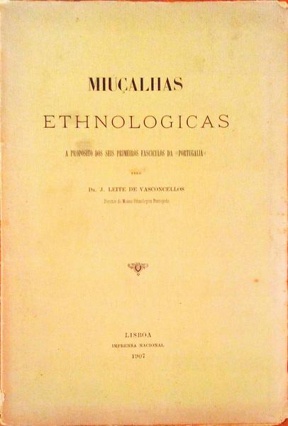 MIUÃ‡ALHAS ETHNOLOGICAS.