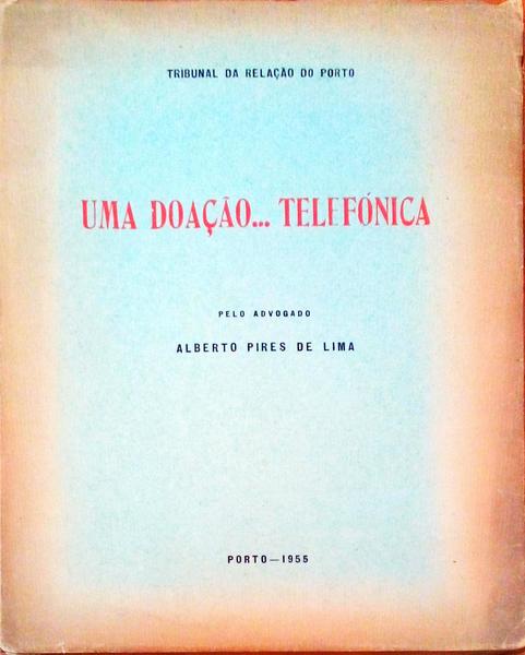 UMA DOAÃ‡ÃƒO... TELEFÃ“NICA.