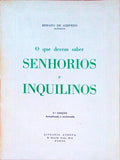 O QUE DEVEM SABER SENHORIOS E INQUILINOS.