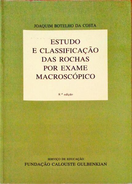 ESTUDO E CLASSIFICAÃ‡ÃƒO DAS ROCHAS POR EXAME MACROSCÃ“PICO.