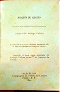 ACERCA DOS VERSOS DE JOÃƒO DE DEUS. (CARTA AO DR. RODRIGO VELLOSO).