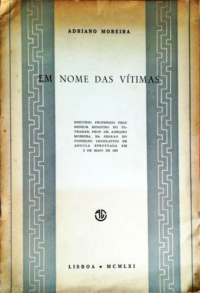EM NOME DAS VÃTIMAS.