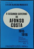 O SEGUNDO GOVERNO DE AFONSO COSTA, 1915-1916.