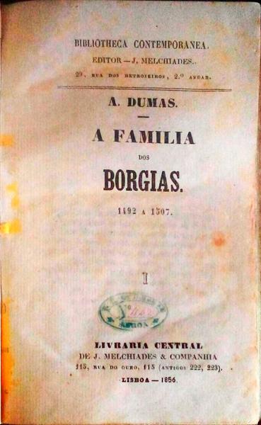 A FAMILIA DOS BORGIAS.