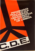 PROGRAMA POLITICO DA C.D.E. DE LISBOA.
