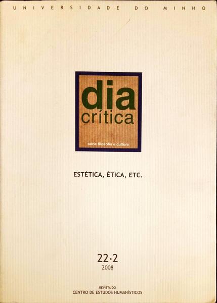 DIACRÃTICA. (NÂº. 22/2 - 2008).