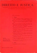 DIREITO E JUSTIÃ‡A. VOL. 1. N.Âº 1. UNIVERSIDADE CATÃ“LICA.