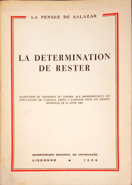 LA DETERMINATION DE RESTER.