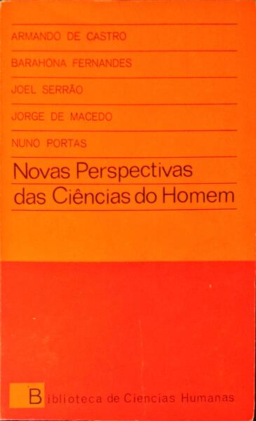 NOVAS PERSPECTIVAS DAS CIÃŠNCIAS DO HOMEM. [1.Âª EDIÃ‡ÃƒO]