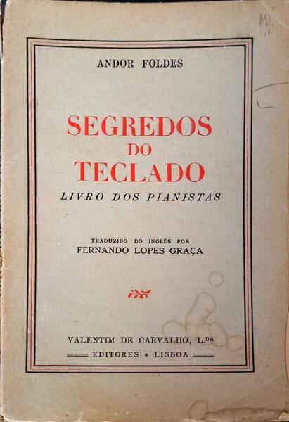 SEGREDOS DO TECLADO, LIVRO DOS PIANISTAS.