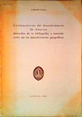 CONSEQUENCIAS DEL DESCUBRIMIENTO DE AMERICA DEDUCIDAS DE LA BIBLIOGRAFIA, Y TOMANDO COMO EJE LOS DESCOBRIMIENTOS GEOGRÃFICOS.
