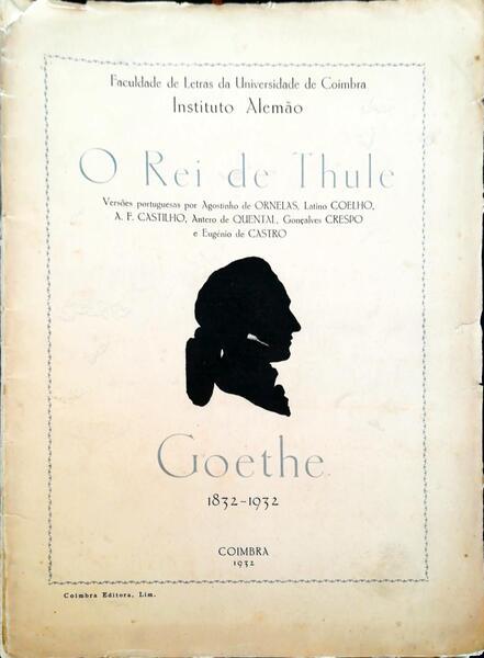 O REI DE THULE.