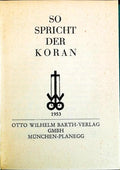 SO SPRICHT DER KORAN.